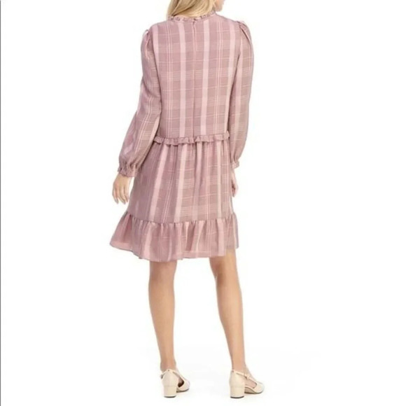 Gal Meets Glam GMG Emmeline Ruffle Long Sleeve Dress $195 - Picture 6 of 16